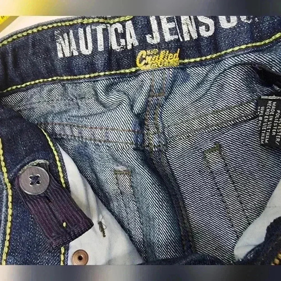 Nautica Jeans CO. Boys Size6 Dark Denium EXCELLENT CONDITION - Picture 6 of 9